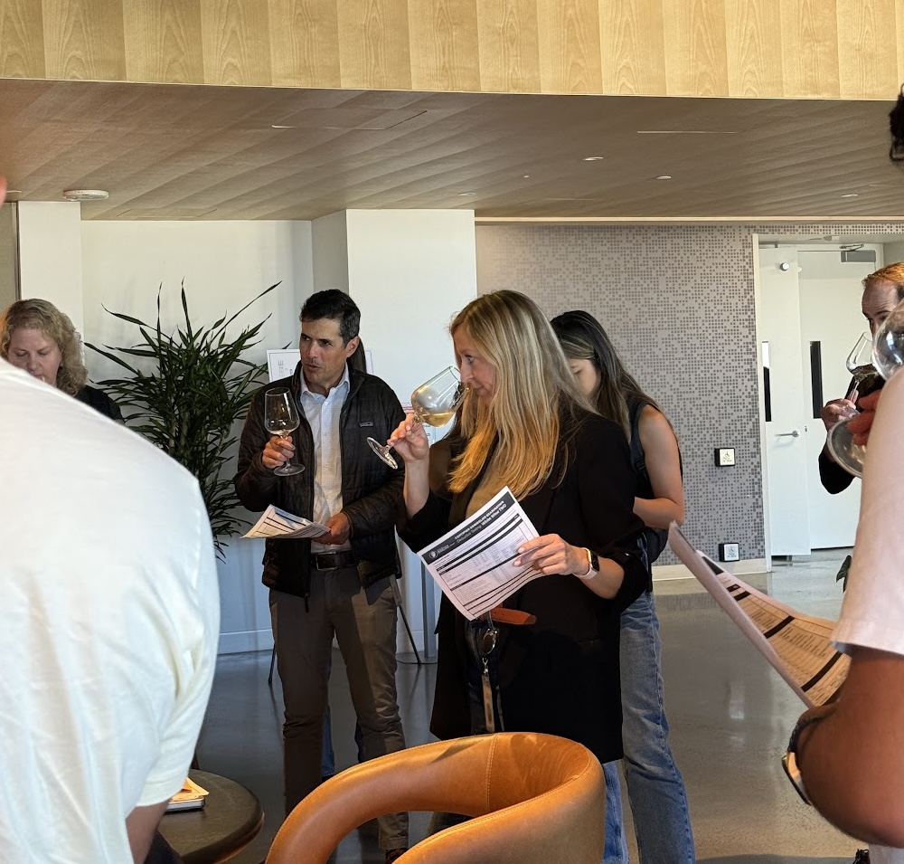 Teaching wine tasting at Google