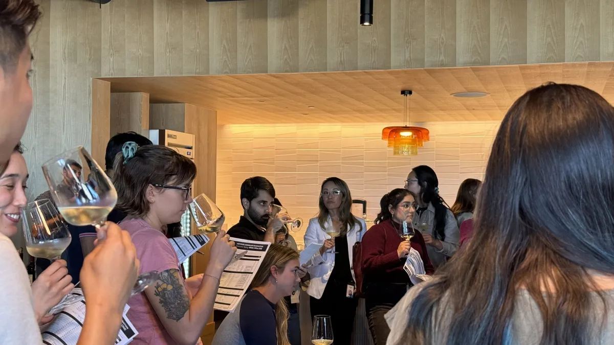 Group tasting session