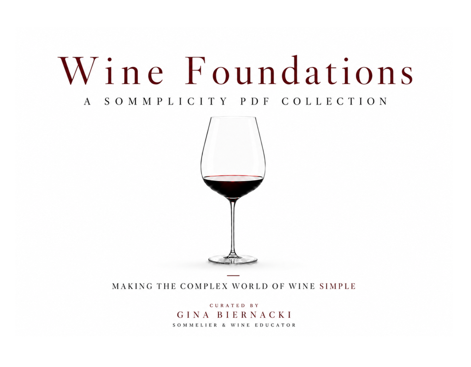 Wine Foundations PDF packet